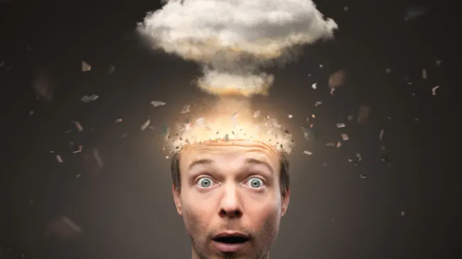 exploding head